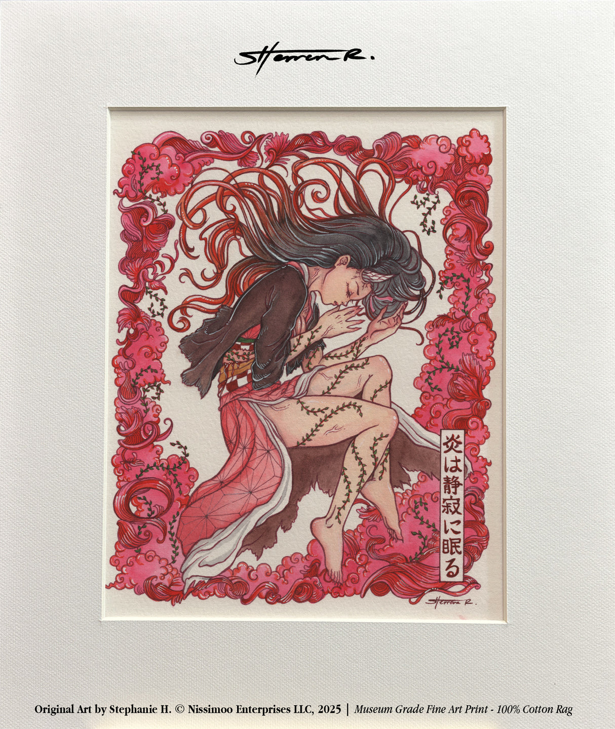 The Flame Sleeps in Silence | Print