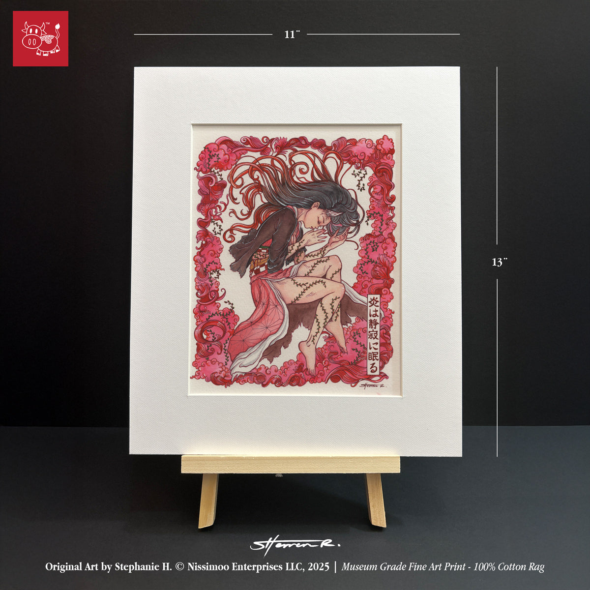 The Flame Sleeps in Silence | Print