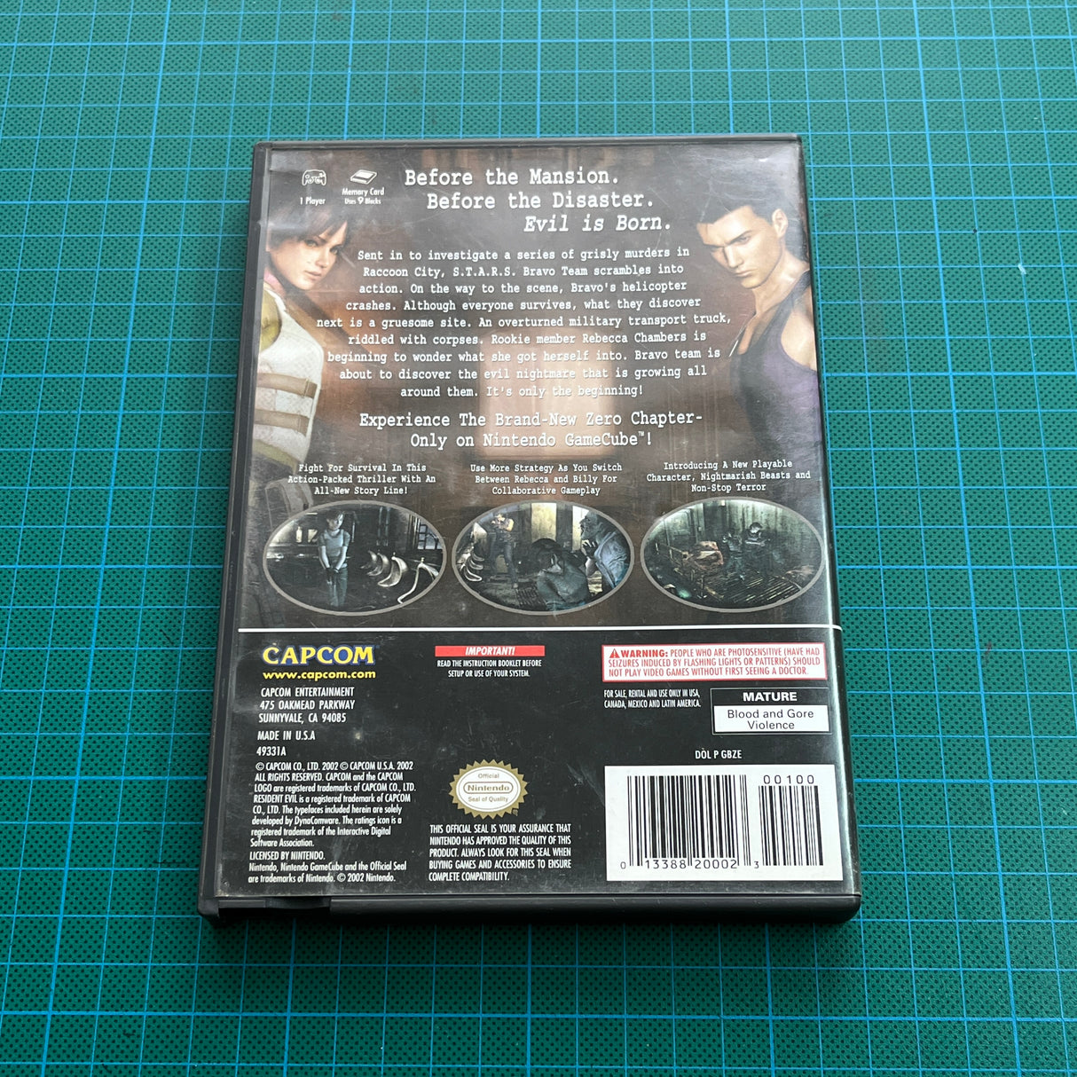 Resident Evil Zero | Juego Gamecube