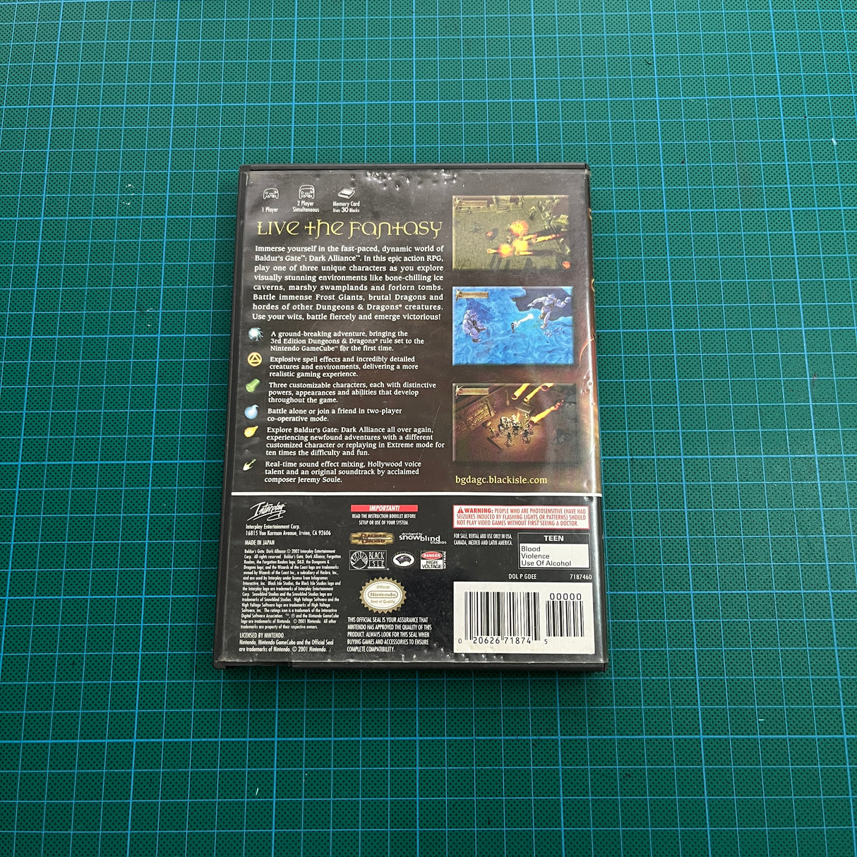 Baldur's Gate Dark Alliance | Juego Gamecube