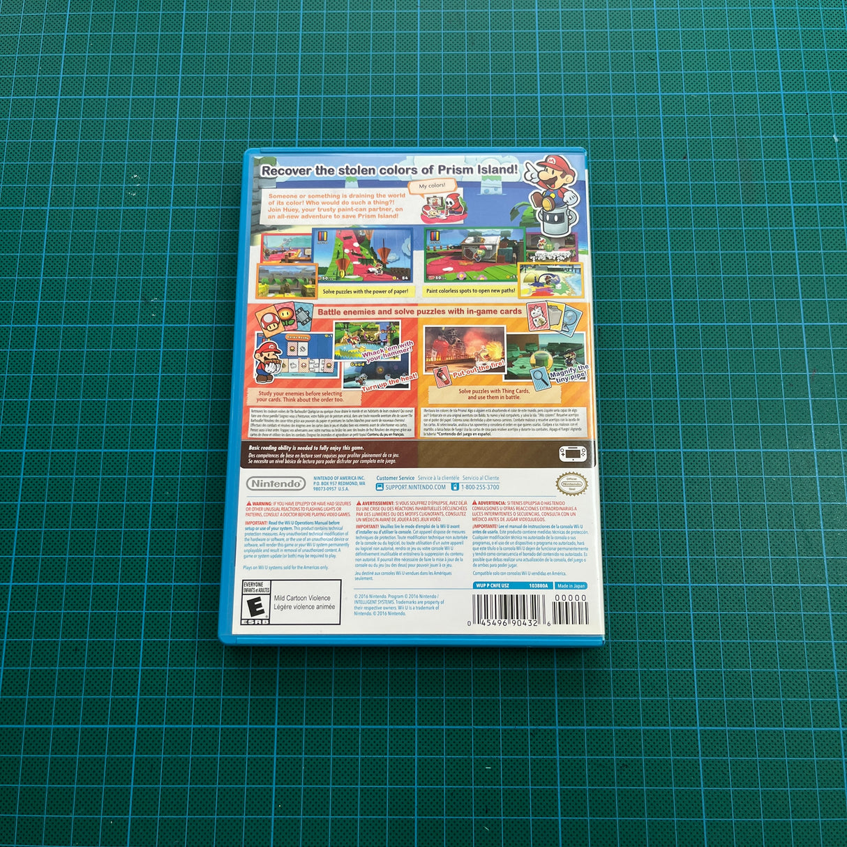 Paper Mario Color Splash | Juego Wii U