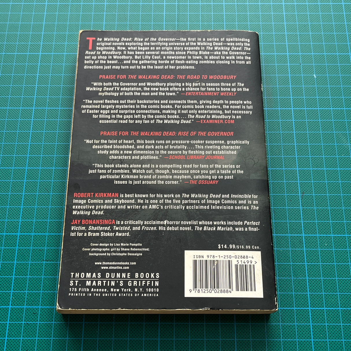 The Walking Dead - The Road to Woodbury | Libro