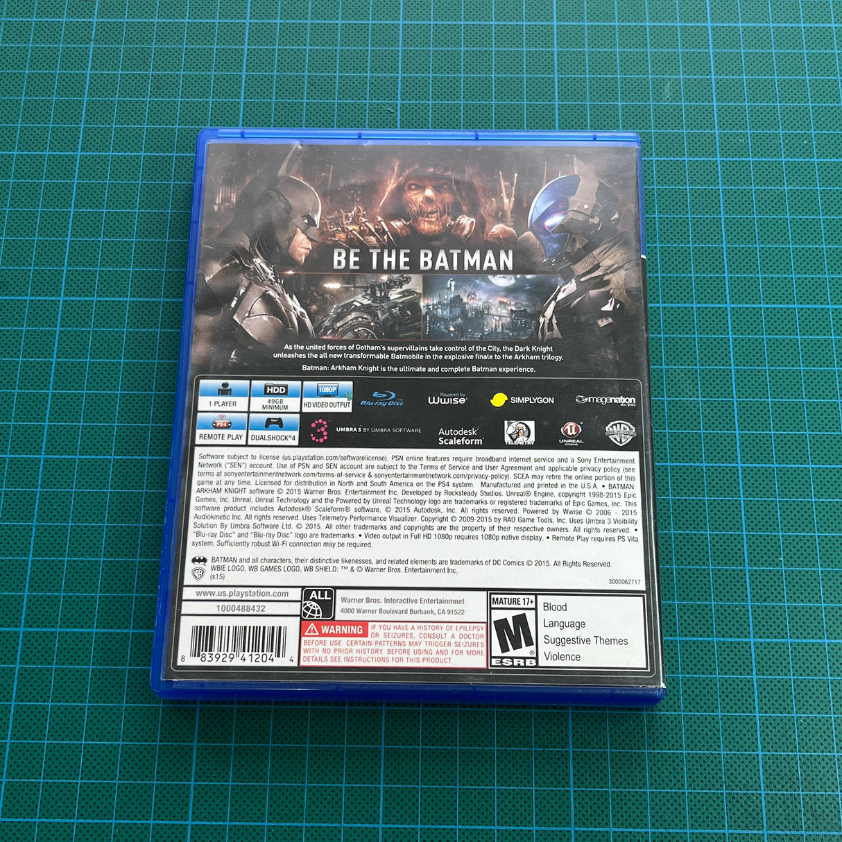 Batman Arkham Knight | Juego PS4