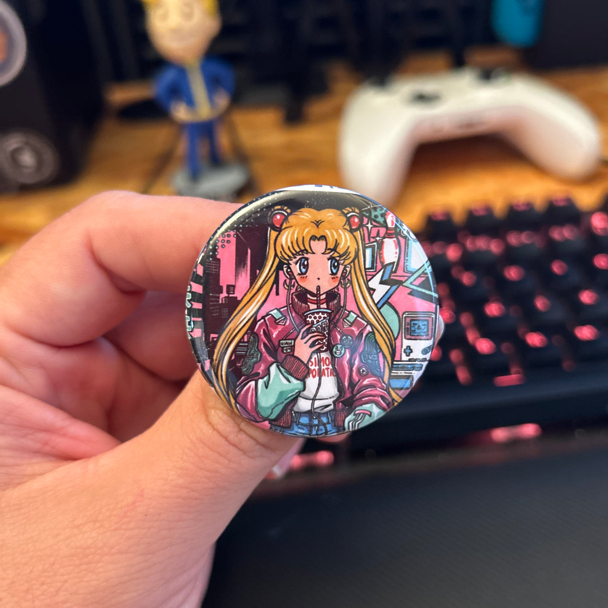 Usagi Daydreamer Exclusive Pin Button