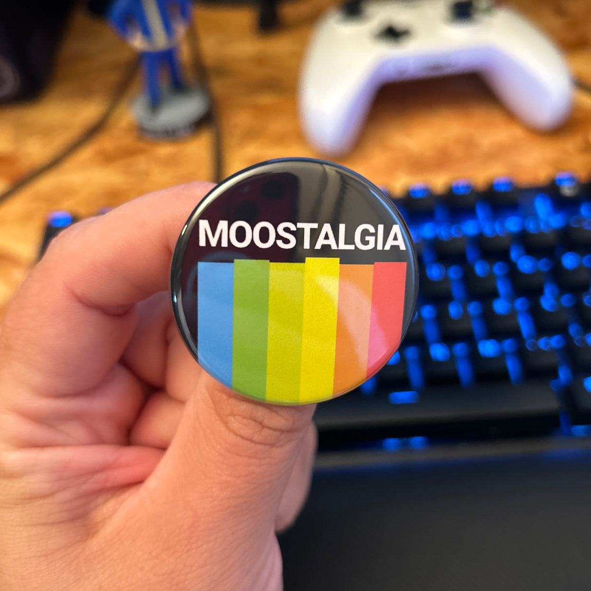 Moostalgia Retro Pin