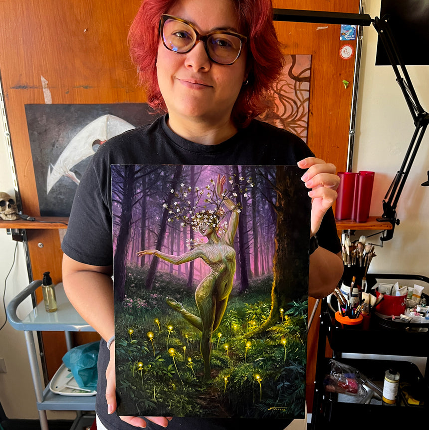 Forest Dryad | Óleo Original