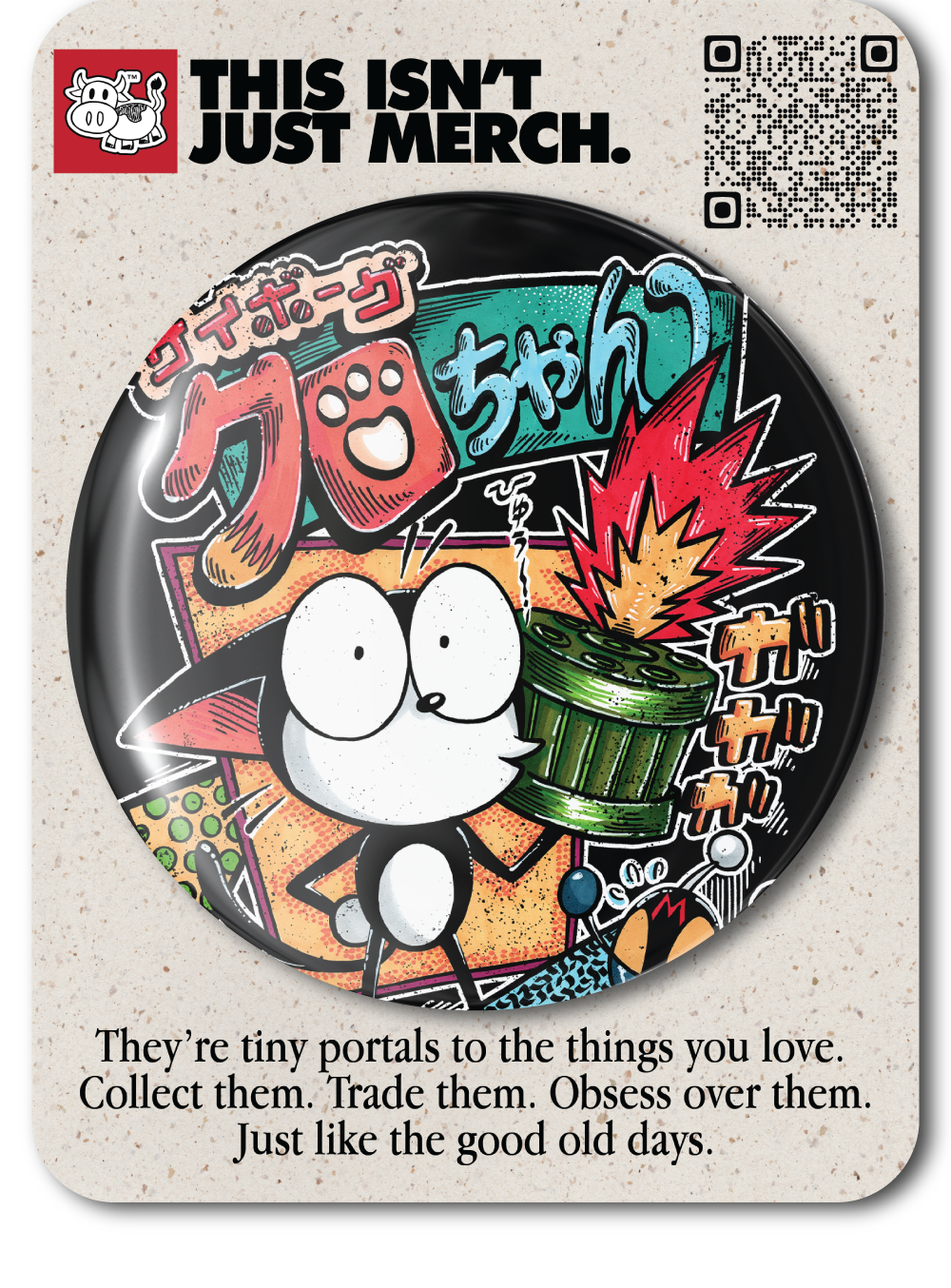 Cybercat Exclusive Pin Button