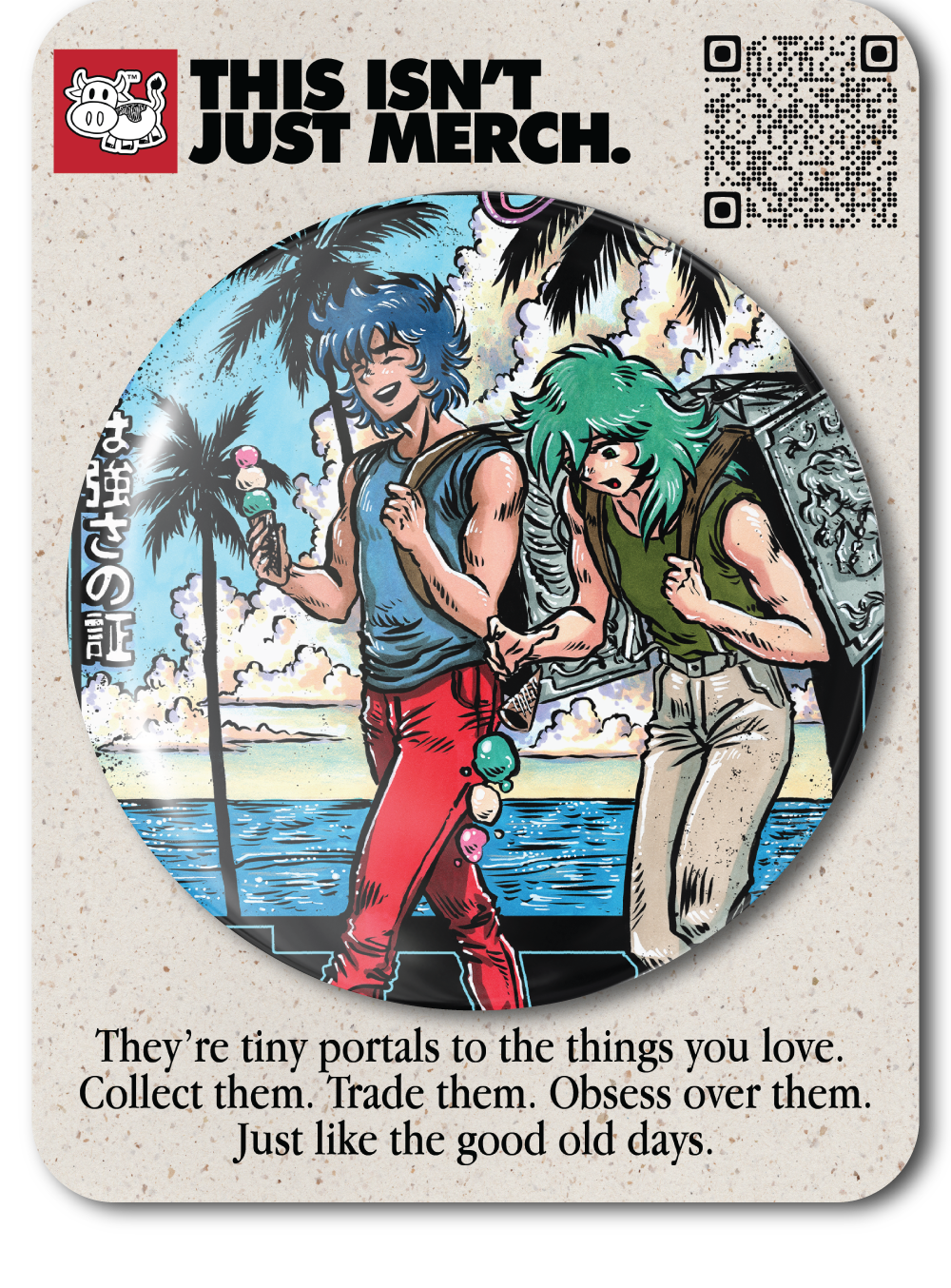 Summer Cosmo Exclusive Pin Button