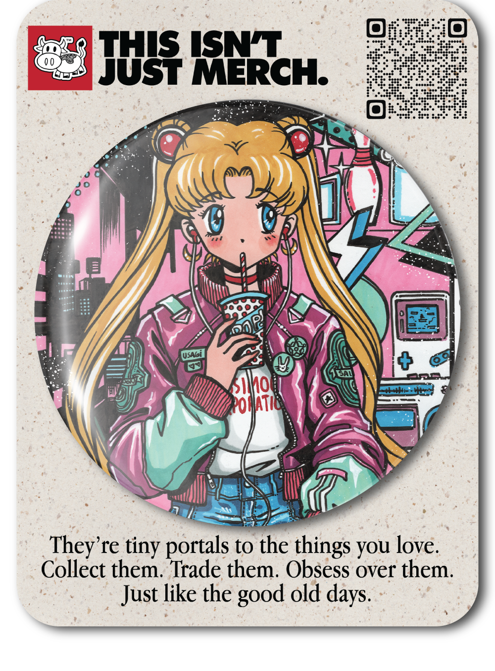 Usagi Daydreamer Exclusive Pin Button
