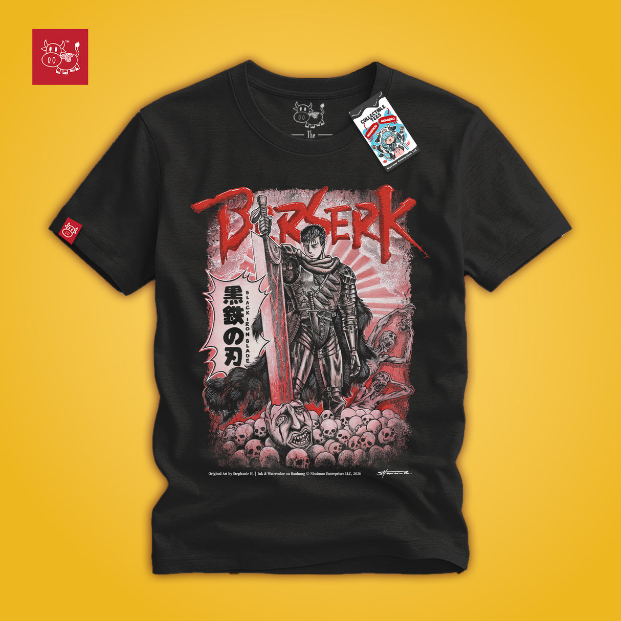 Berserk Black Iron Blade