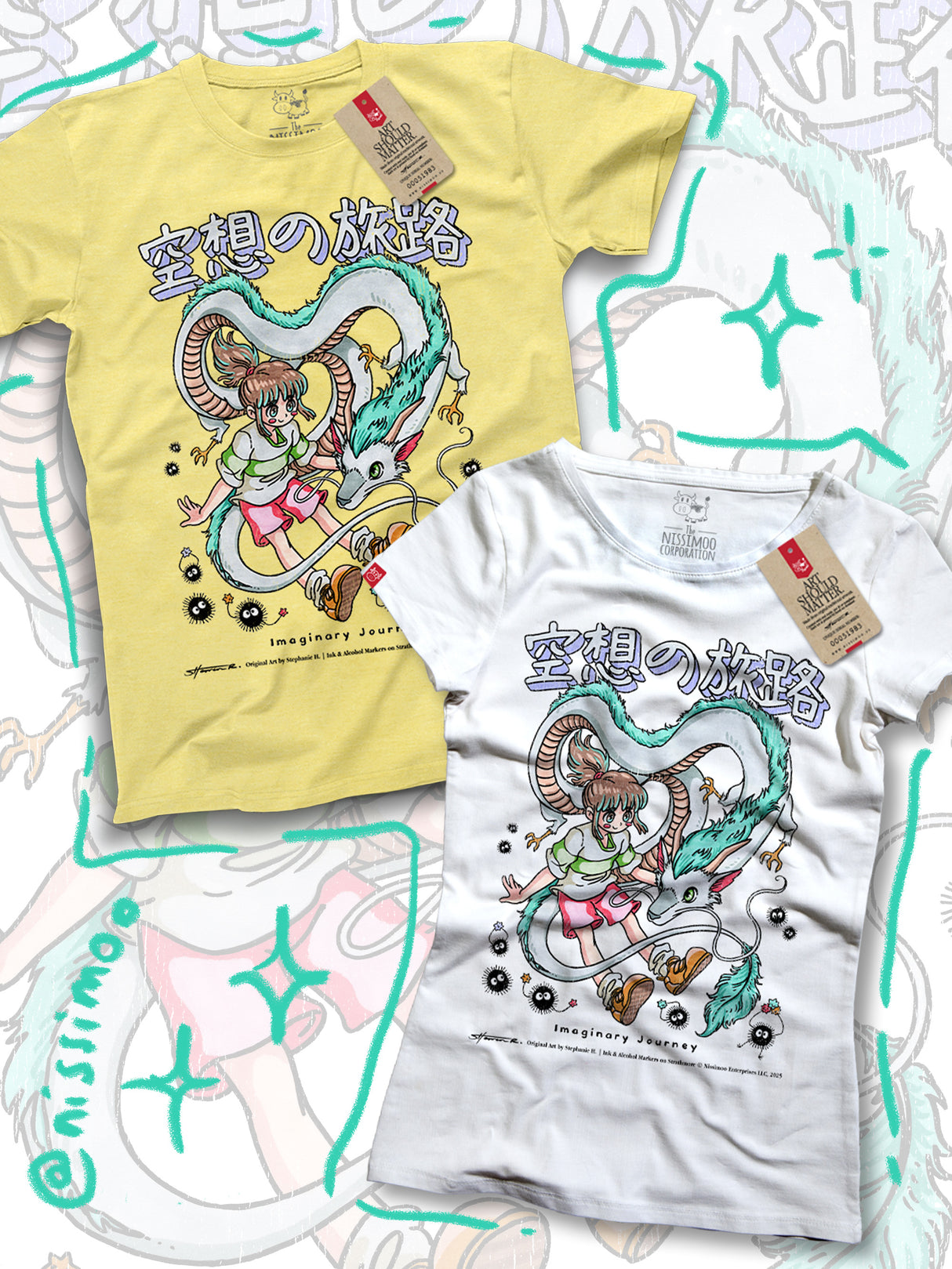 Chihiro Imaginary Journey | Tee