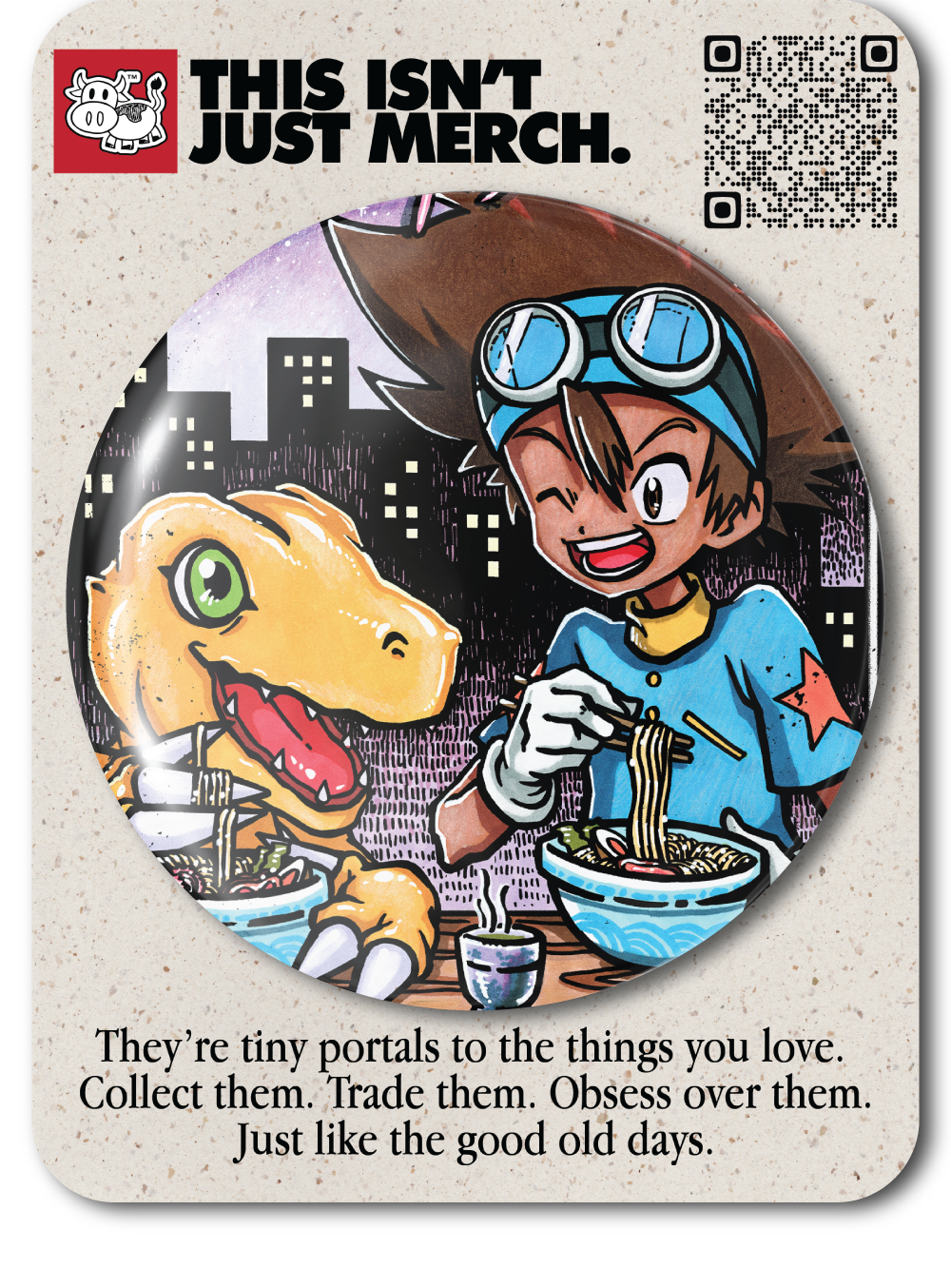 Digi Diner Exclusive Pin Button