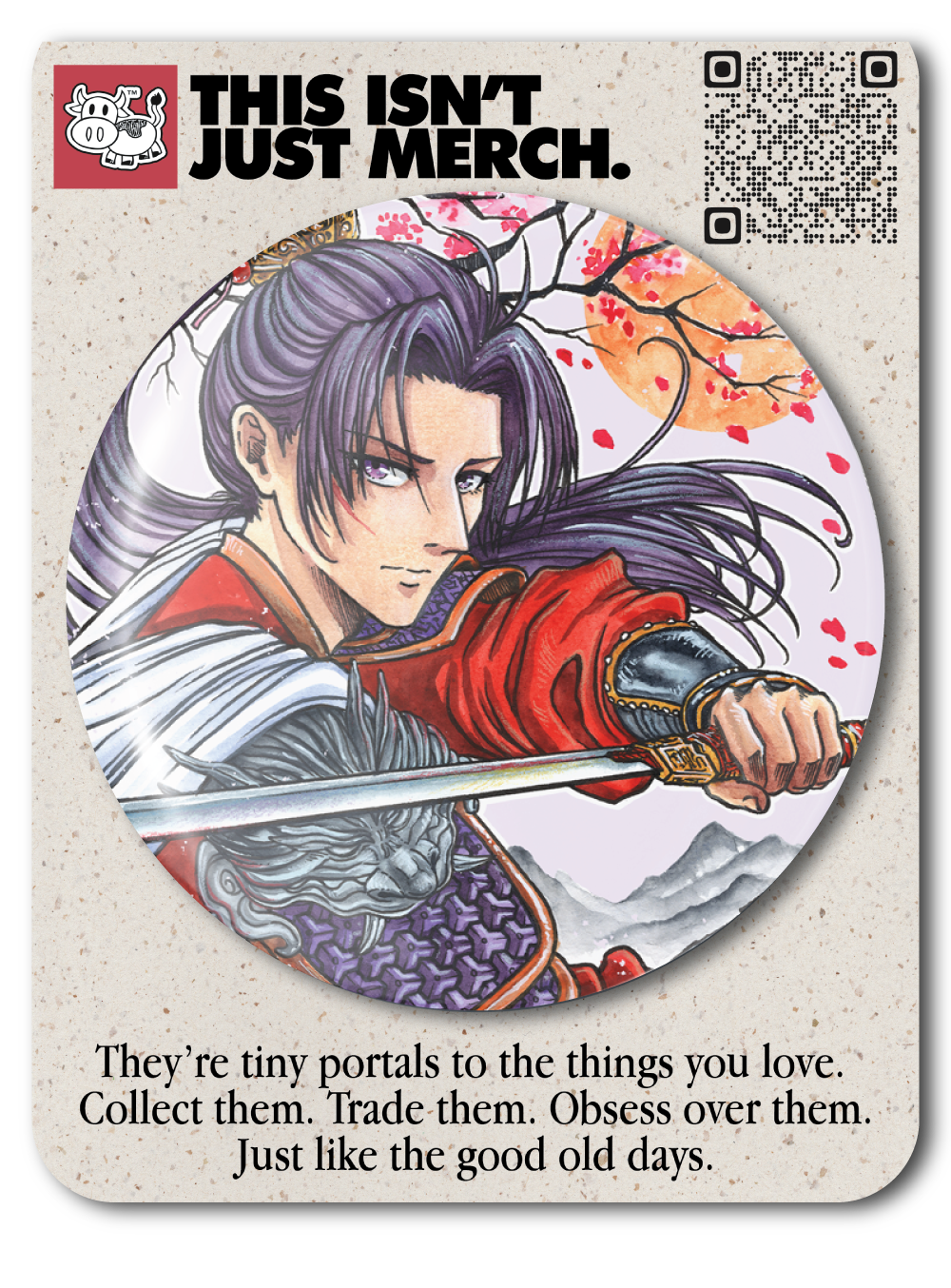 The Moon Prince - Exclusive Pin Button