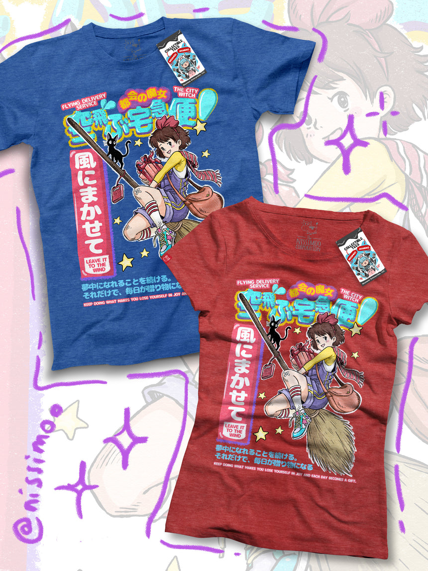 Ghibli - Kiki's Present Delivery | Tee