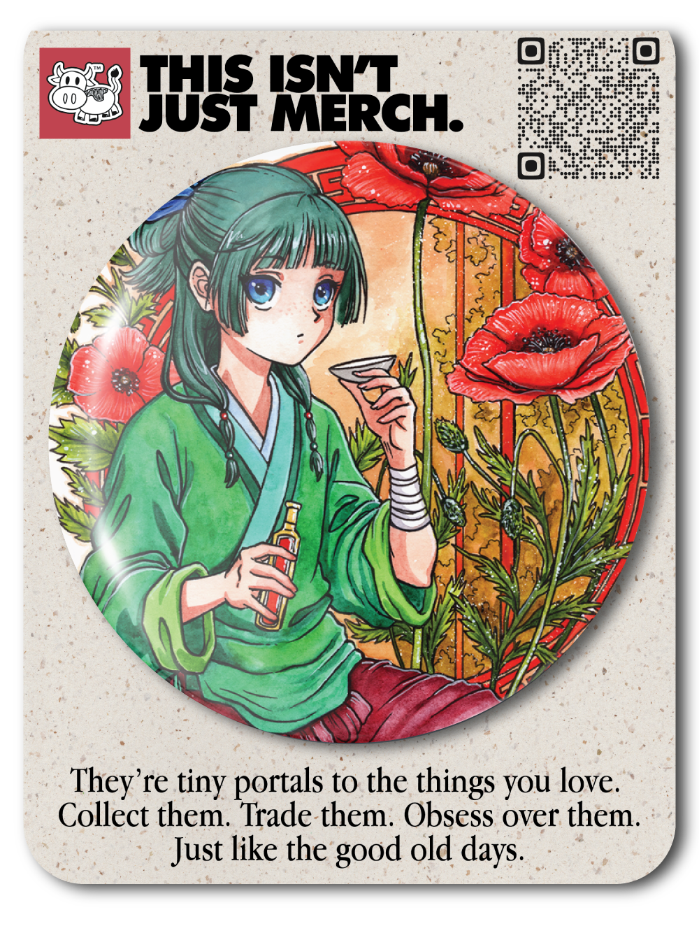 Poison or Cure Exclusive Pin Button