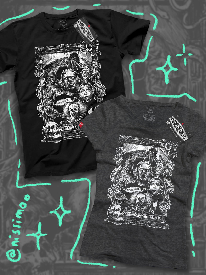 Classic Monsters - Literally Spooky | Tee