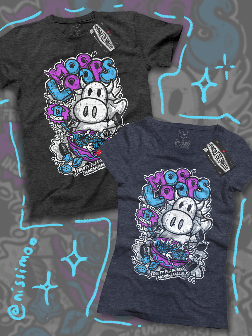 Moo - Cereal Moo Loops | Tee