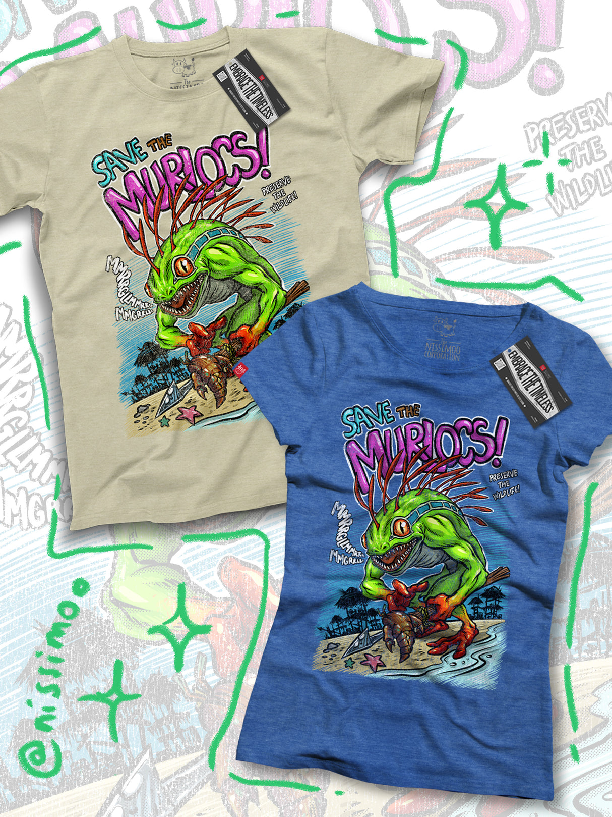 Warcraft Save The Murlocs | Tee