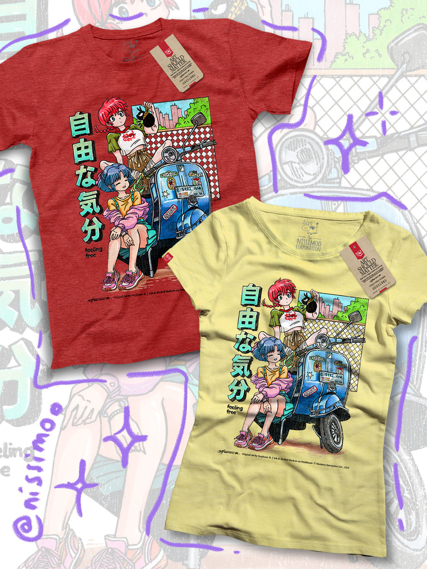 Ranma 1/2 Feeling Free | Tee