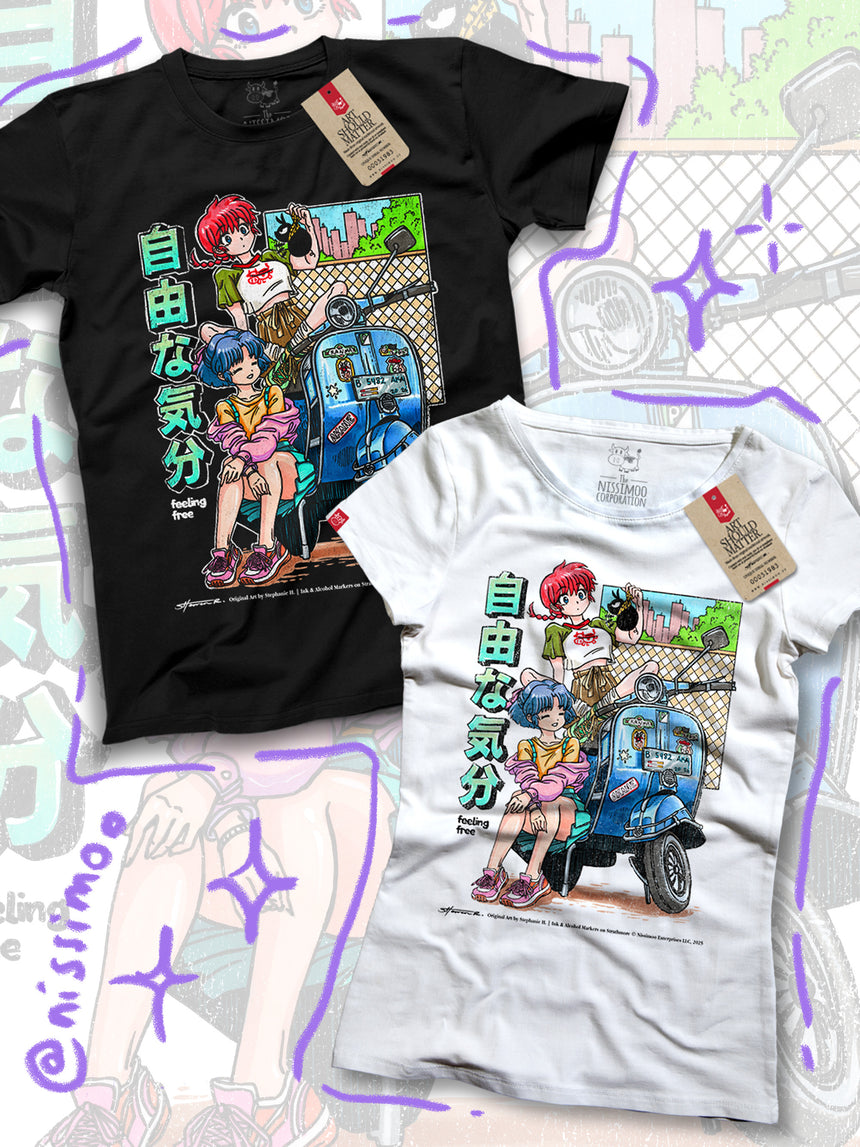 Ranma 1/2 Feeling Free | Tee