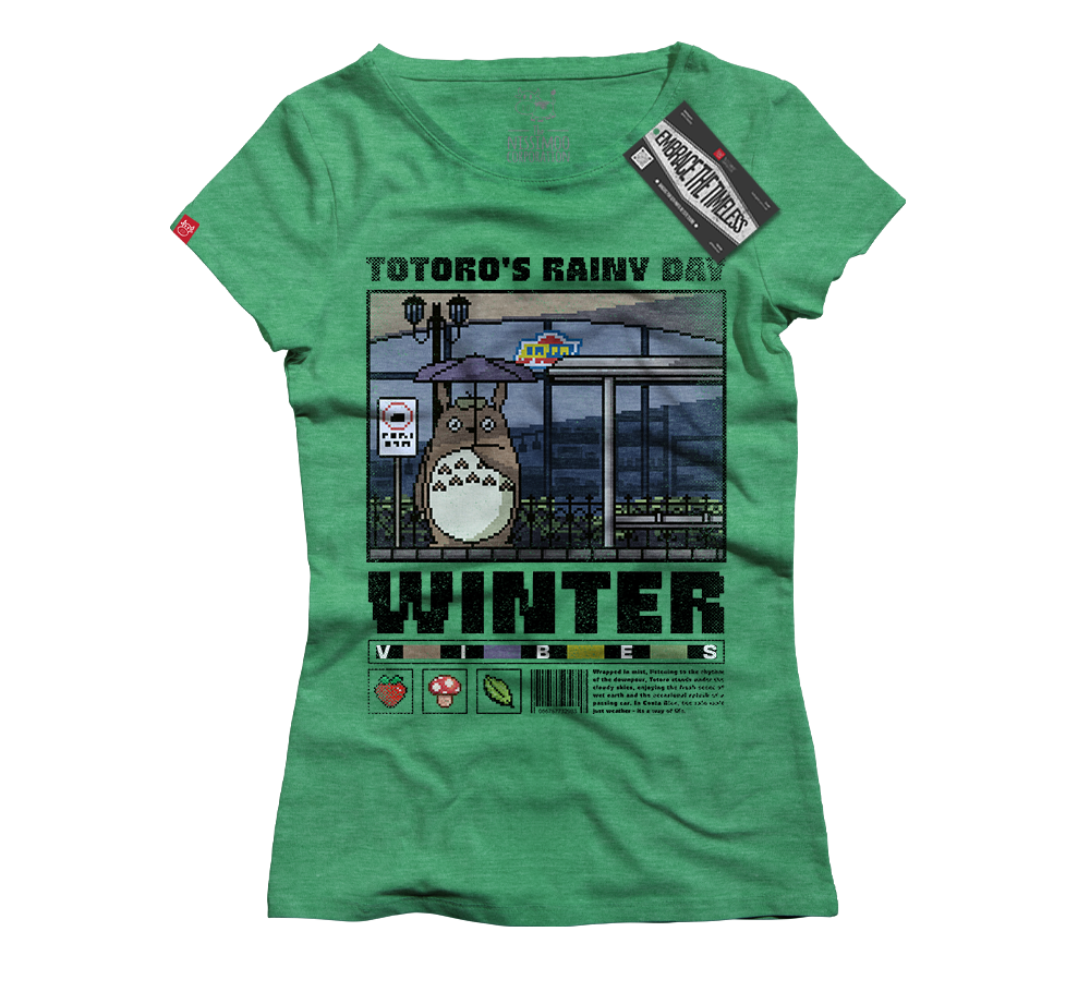 COLORBLIND PIXEL - Totoro's rainy day