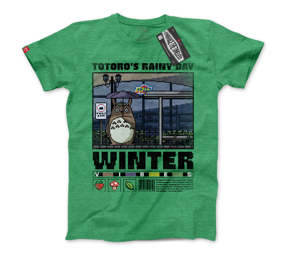 COLORBLIND PIXEL - Totoro's rainy day