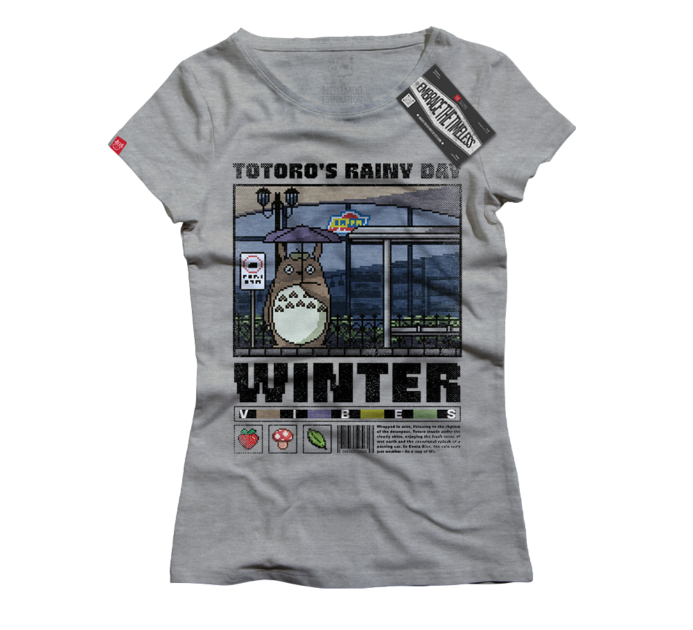 COLORBLIND PIXEL - Totoro's rainy day