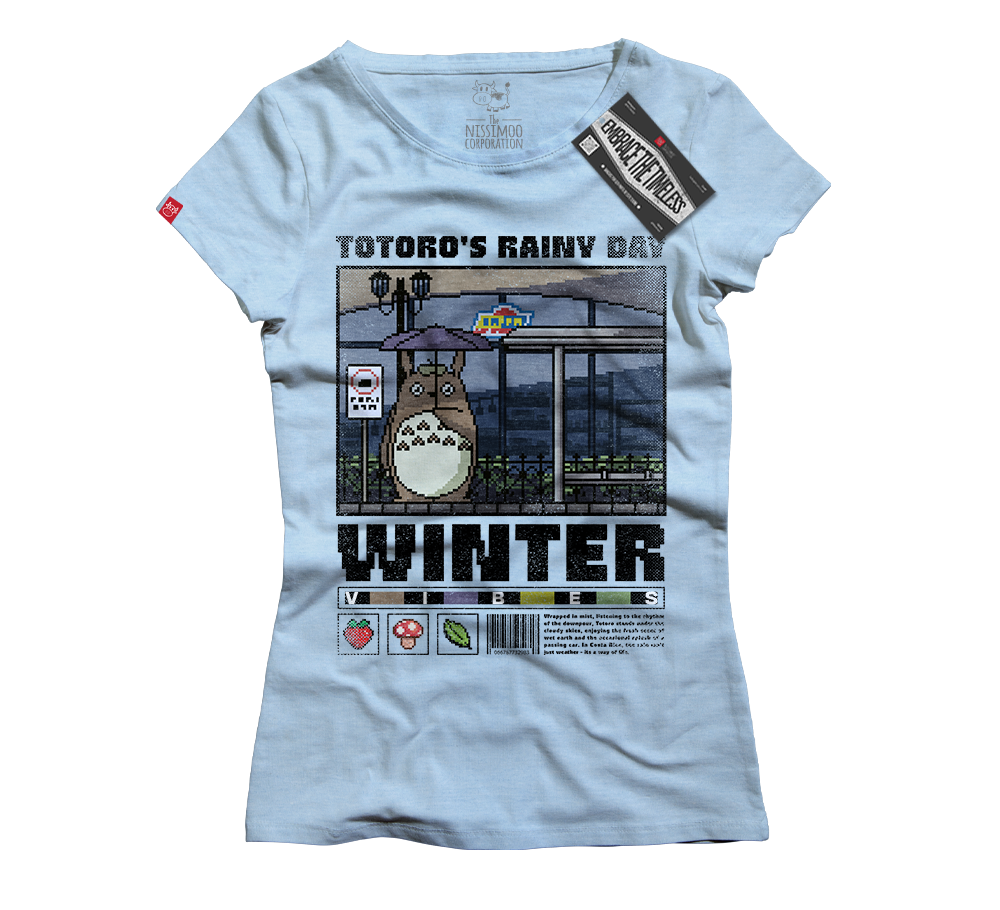 COLORBLIND PIXEL - Totoro's rainy day