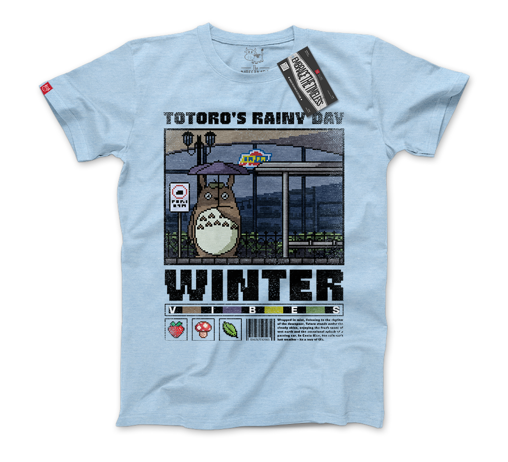 COLORBLIND PIXEL - Totoro's rainy day