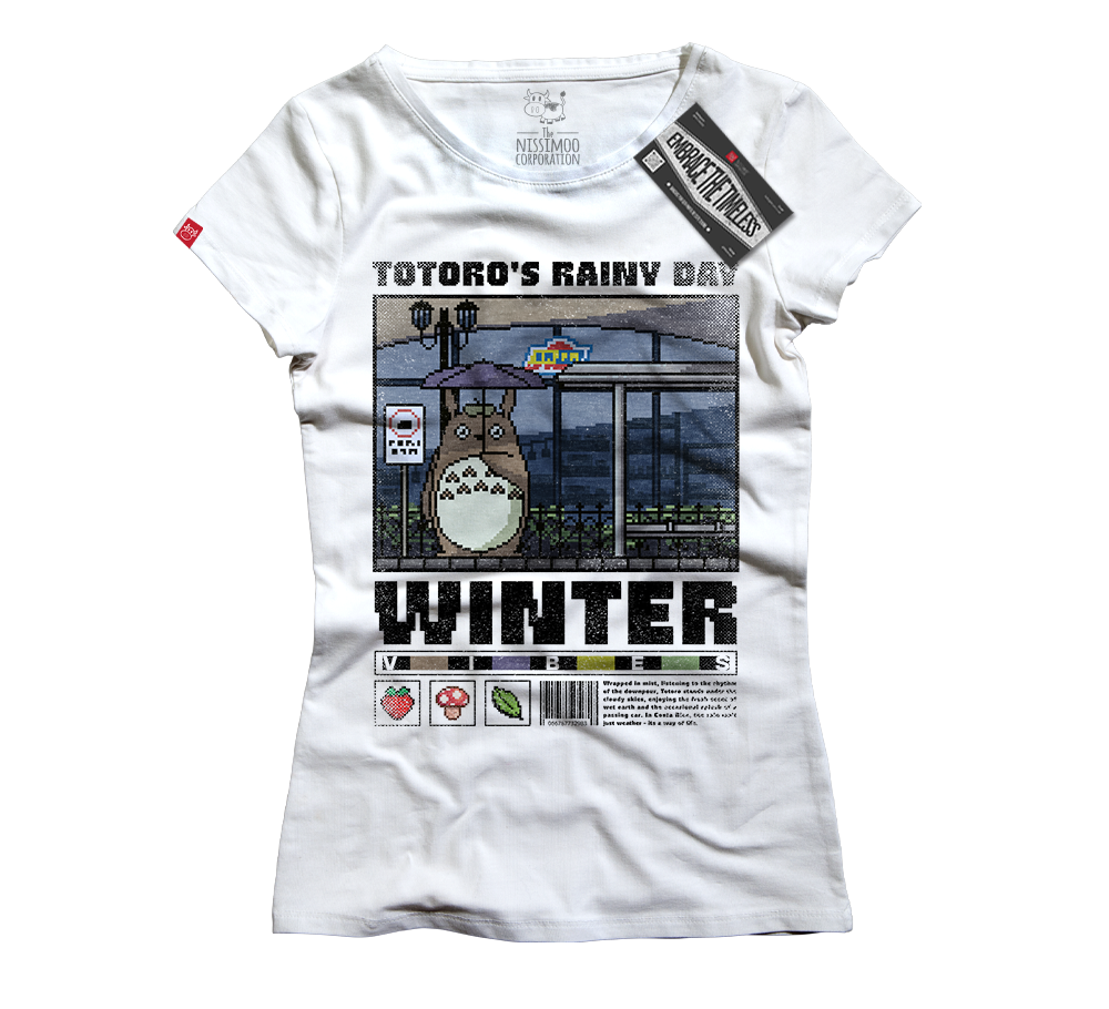 COLORBLIND PIXEL - Totoro's rainy day