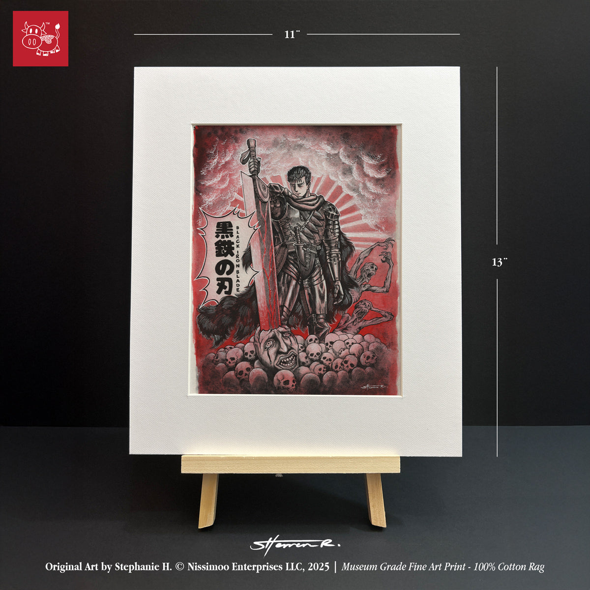 Berserk - Black Iron Blade | Print – Nissimoo Corporation