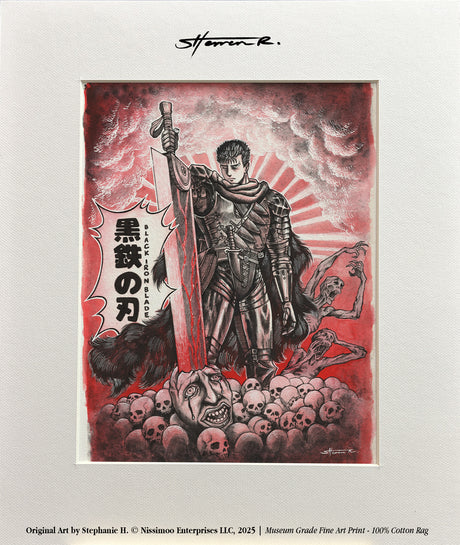 Berserk - Black Iron Blade | Print