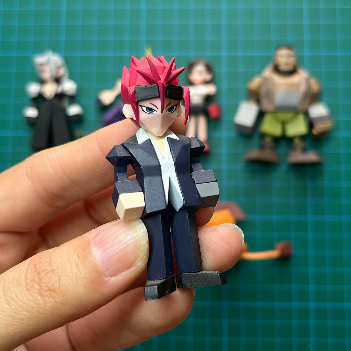 Final Fantasy VII - Polygon Mini Figure Set | Figuras