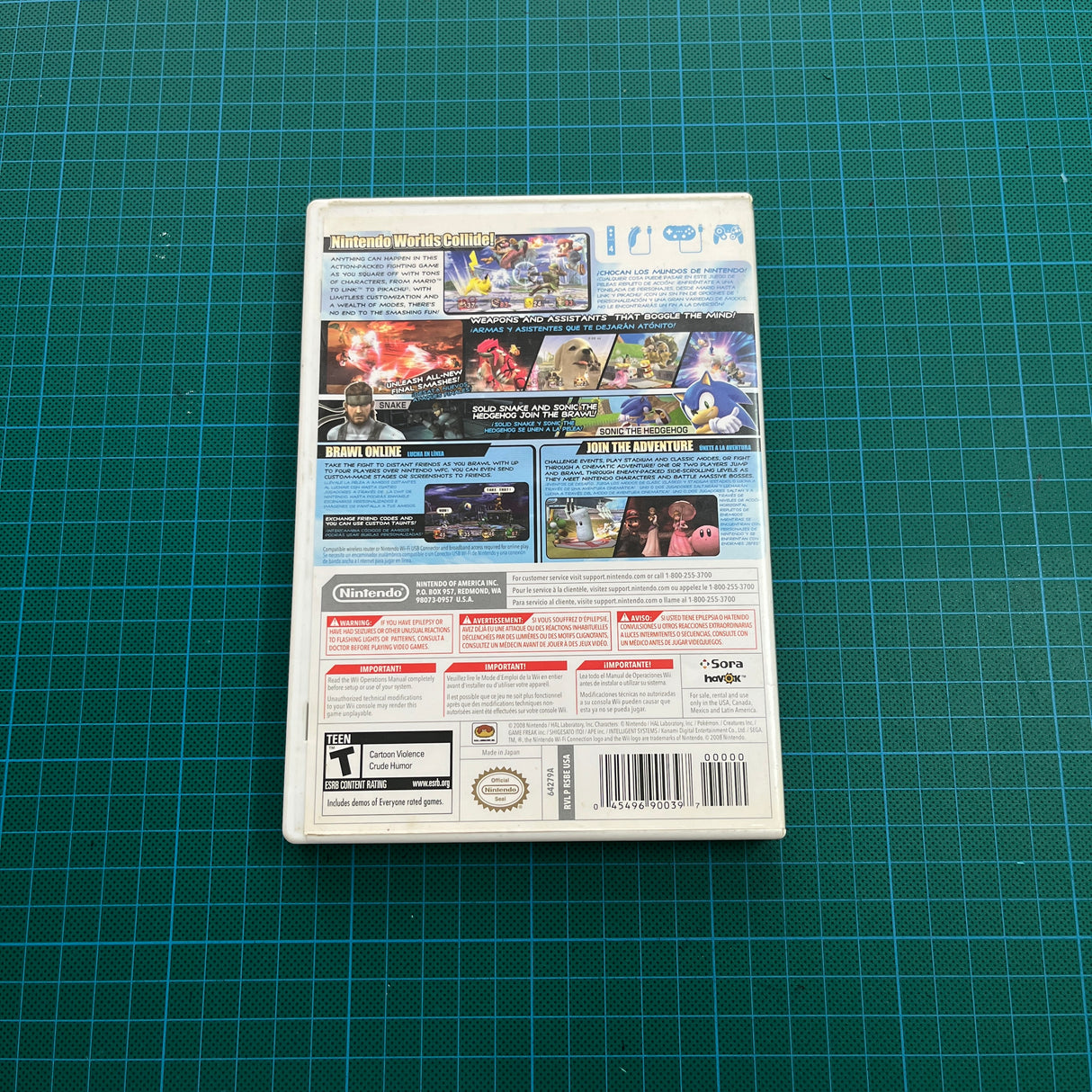 Super Smash Bros Brawl | Juego Wii