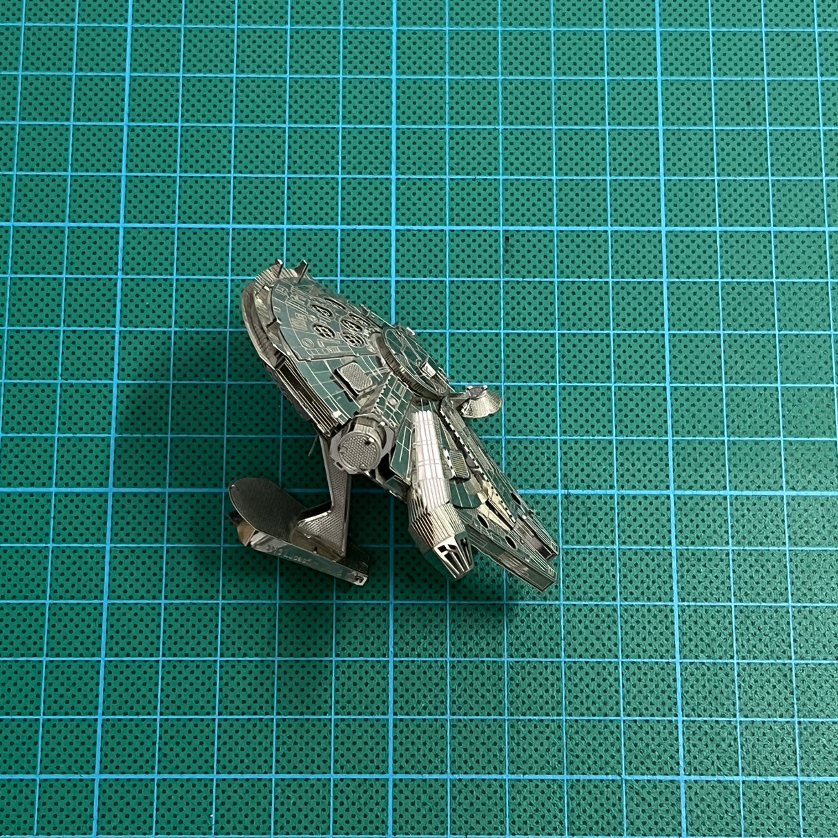 Modelo Millennium Falcon 3D Metálico | Figura