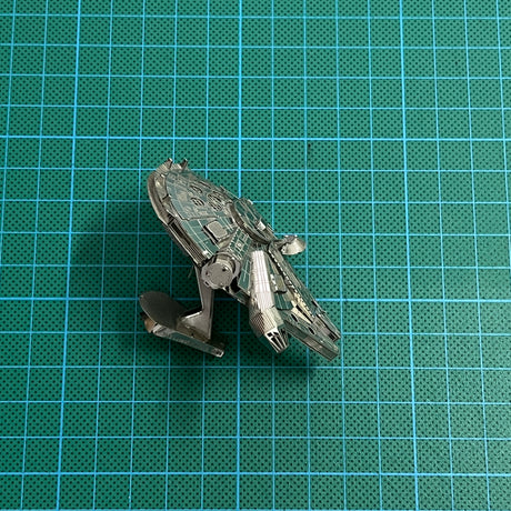 Modelo Millennium Falcon 3D Metálico | Figura