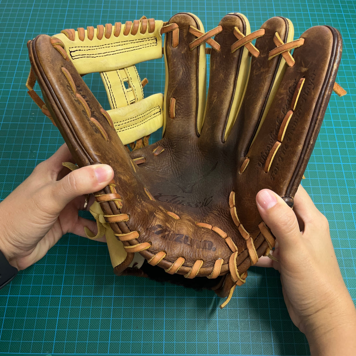 Guante de Baseball Mizuno (cuero) | Deportes