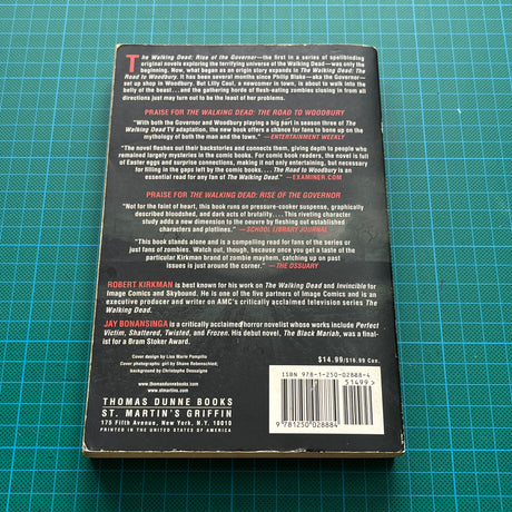 The Walking Dead - The Road to Woodbury | Libro