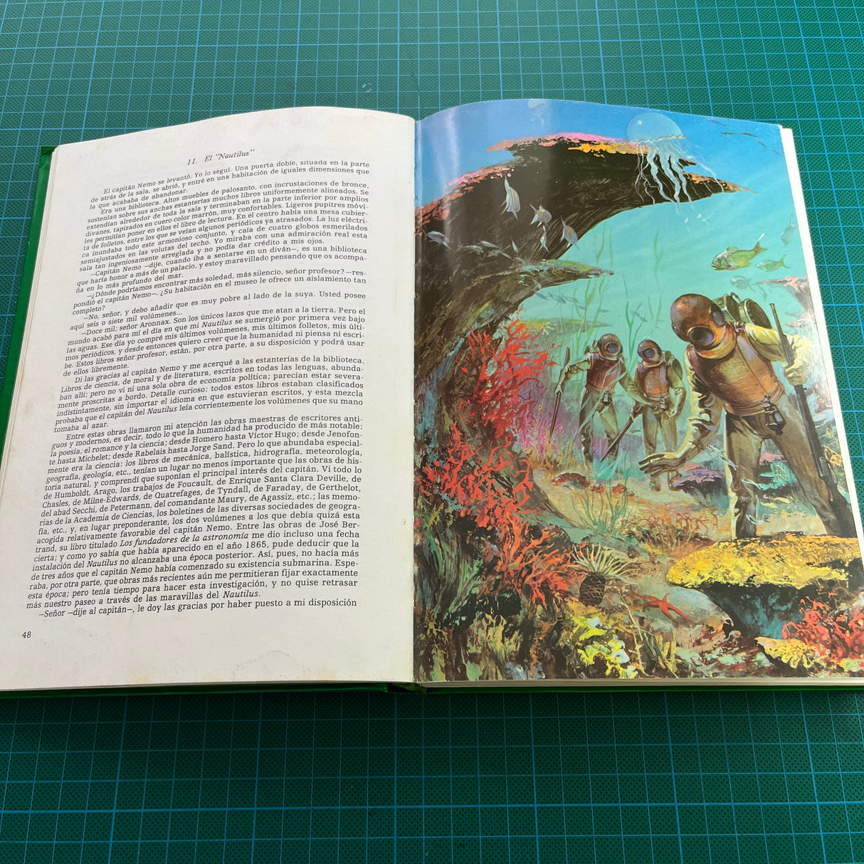 Julio Verne - 20 mil leguas de Viaje Submarino (Ilustrado, Tapa Dura) | Libro