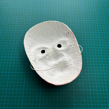 Máscara Tradicional Japonesa - Hyottoko Papel Maché | Figuras
