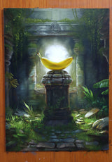 Banana Temple | Óleo Original