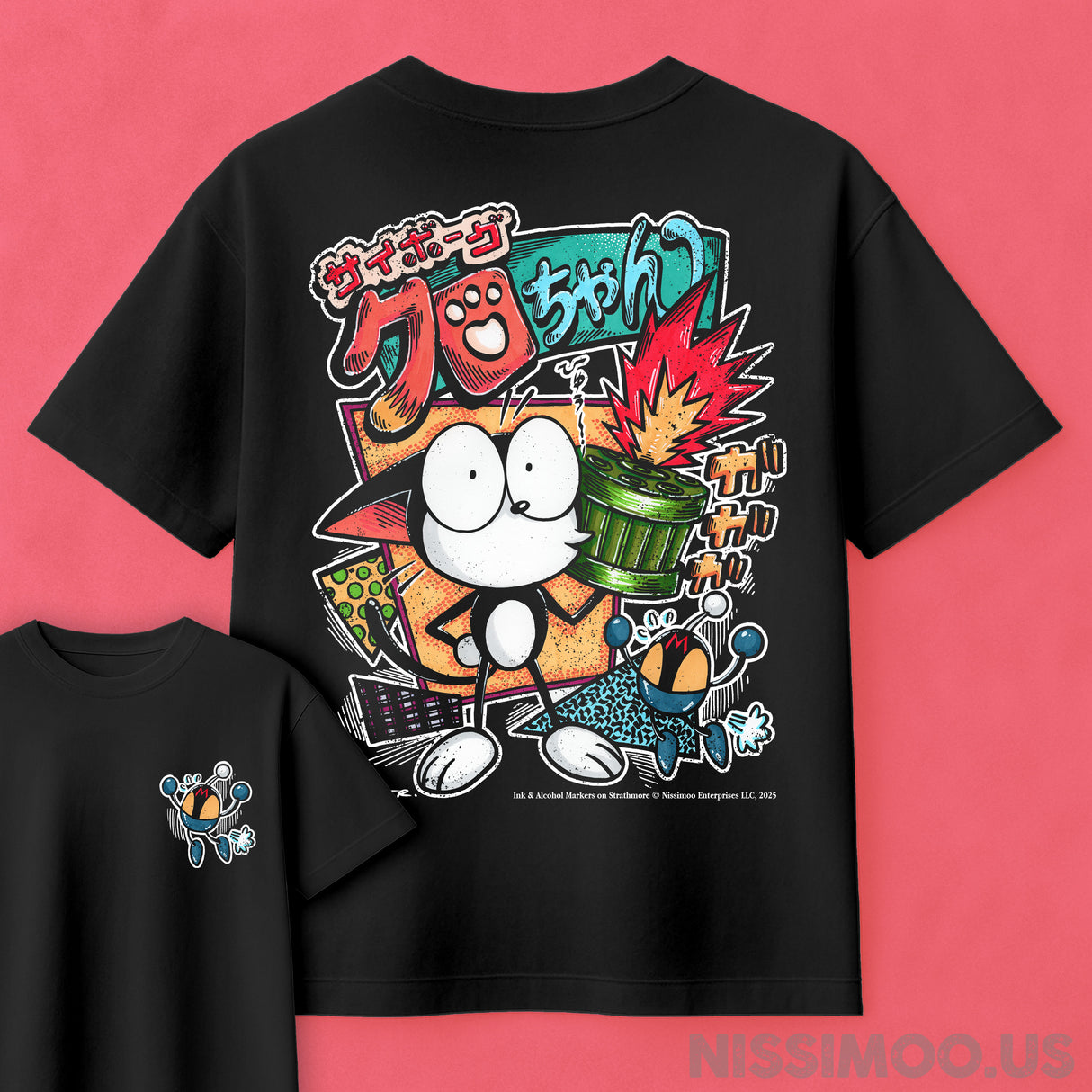 Kurochan The Cybercat | Oversize