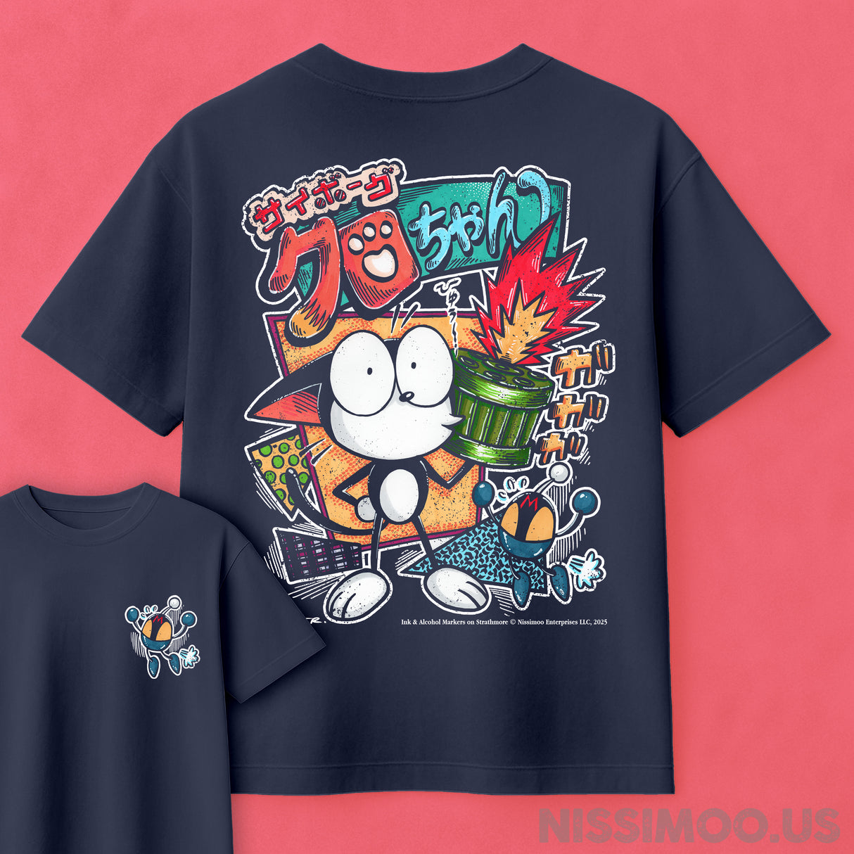 Kurochan The Cybercat | Oversize