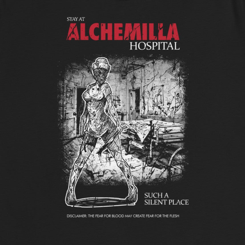 Alchemilla Silent Hill Hospital Women's Relaxed T-Shirt Nissimoo Corporation Vintage t-shirts 90s fashion retro style