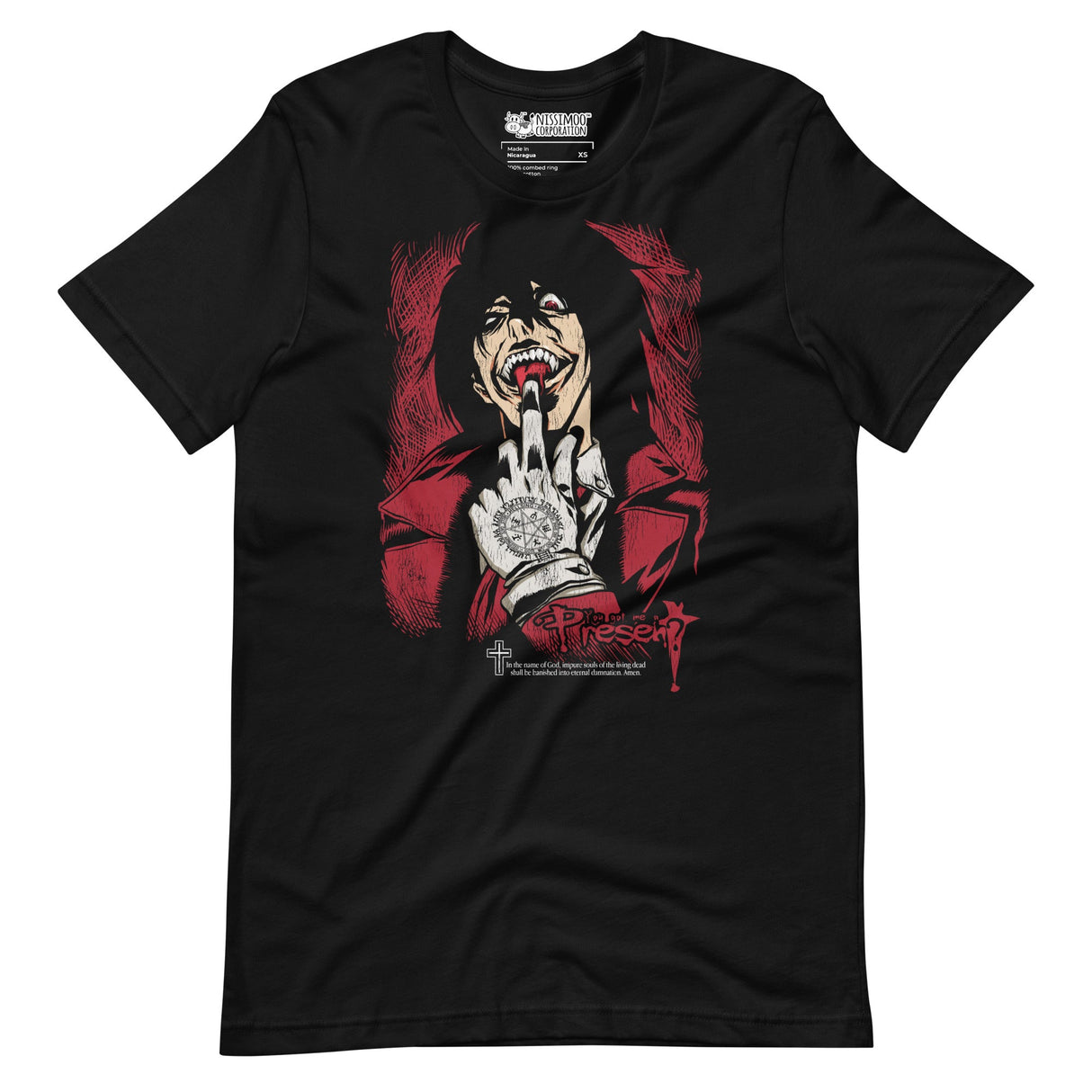 Alucard - Hellsing / Unisex t-shirt - Nissimoo Corporation - Vintage t-shirts - 90s fashion - retro style