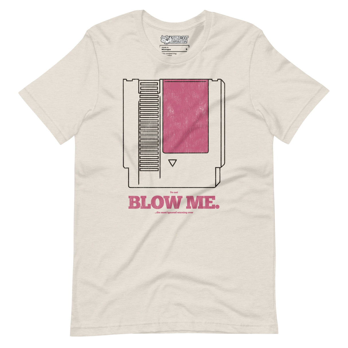 Blow Me (NES cartridge) / Unisex t-shirt - Nissimoo Corporation - Vintage t-shirts - 90s fashion - retro style