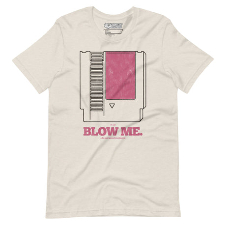 Blow Me (NES cartridge) / Unisex t-shirt - Nissimoo Corporation - Vintage t-shirts - 90s fashion - retro style