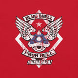 Blue Shell From Hell / Unisex t-shirt - Nissimoo Corporation - Vintage t-shirts - 90s fashion - retro style