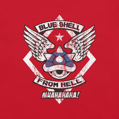 Blue Shell From Hell / Unisex t-shirt - Nissimoo Corporation - Vintage t-shirts - 90s fashion - retro style