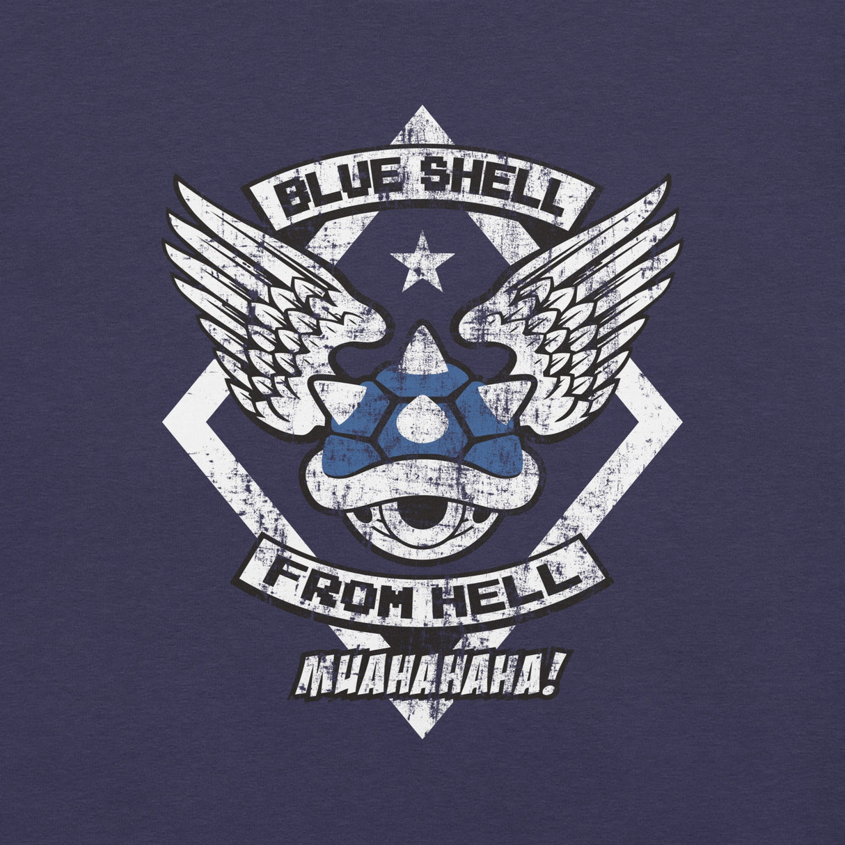 Blue Shell From Hell / Unisex t-shirt - Nissimoo Corporation - Vintage t-shirts - 90s fashion - retro style